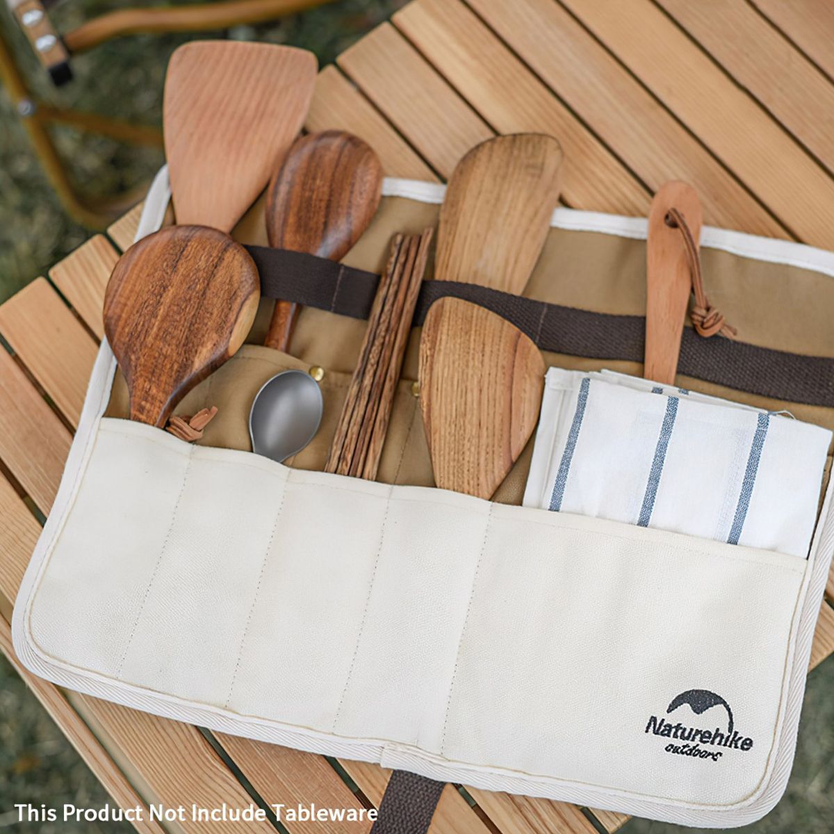  Túi Đựng Dụng Cụ Nấu Ăn Cắm Trại Naturehike Canvas Tableware Storage Bag 
