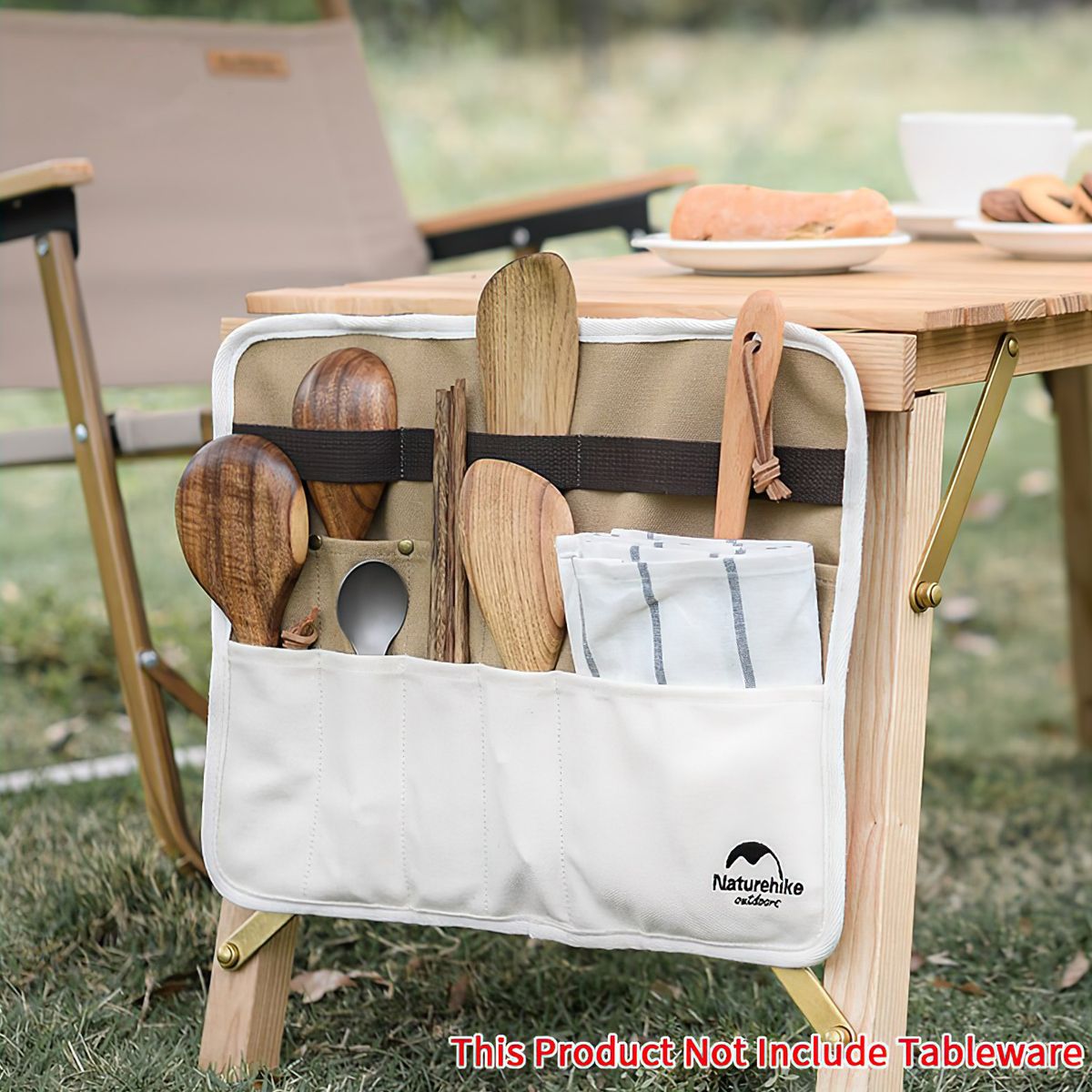  Túi Đựng Dụng Cụ Nấu Ăn Cắm Trại Naturehike Canvas Tableware Storage Bag 