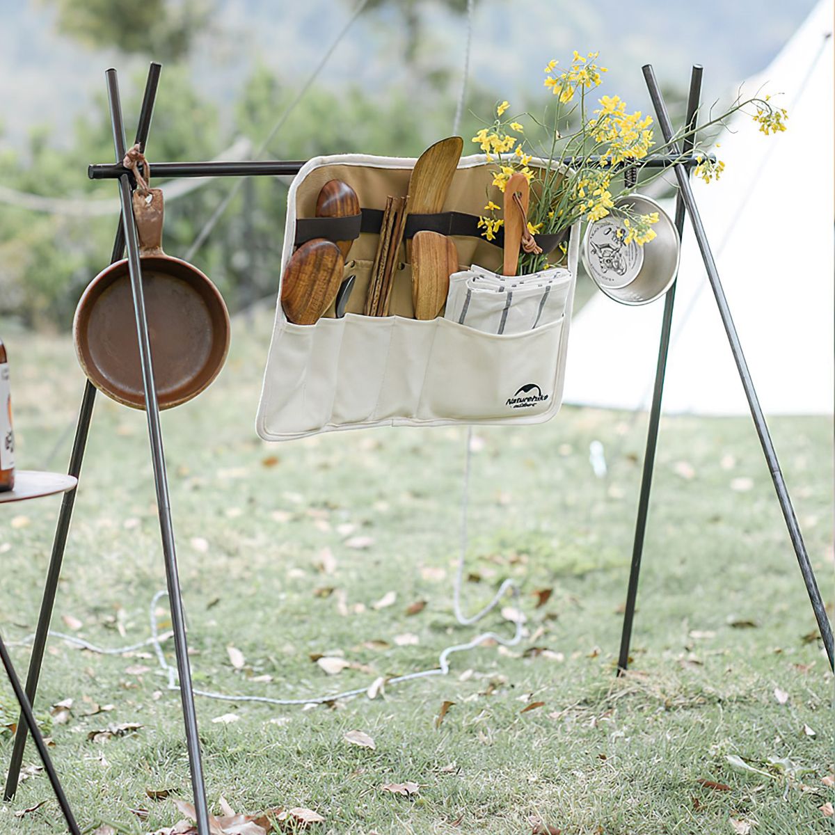  Túi Đựng Dụng Cụ Nấu Ăn Cắm Trại Naturehike Canvas Tableware Storage Bag 