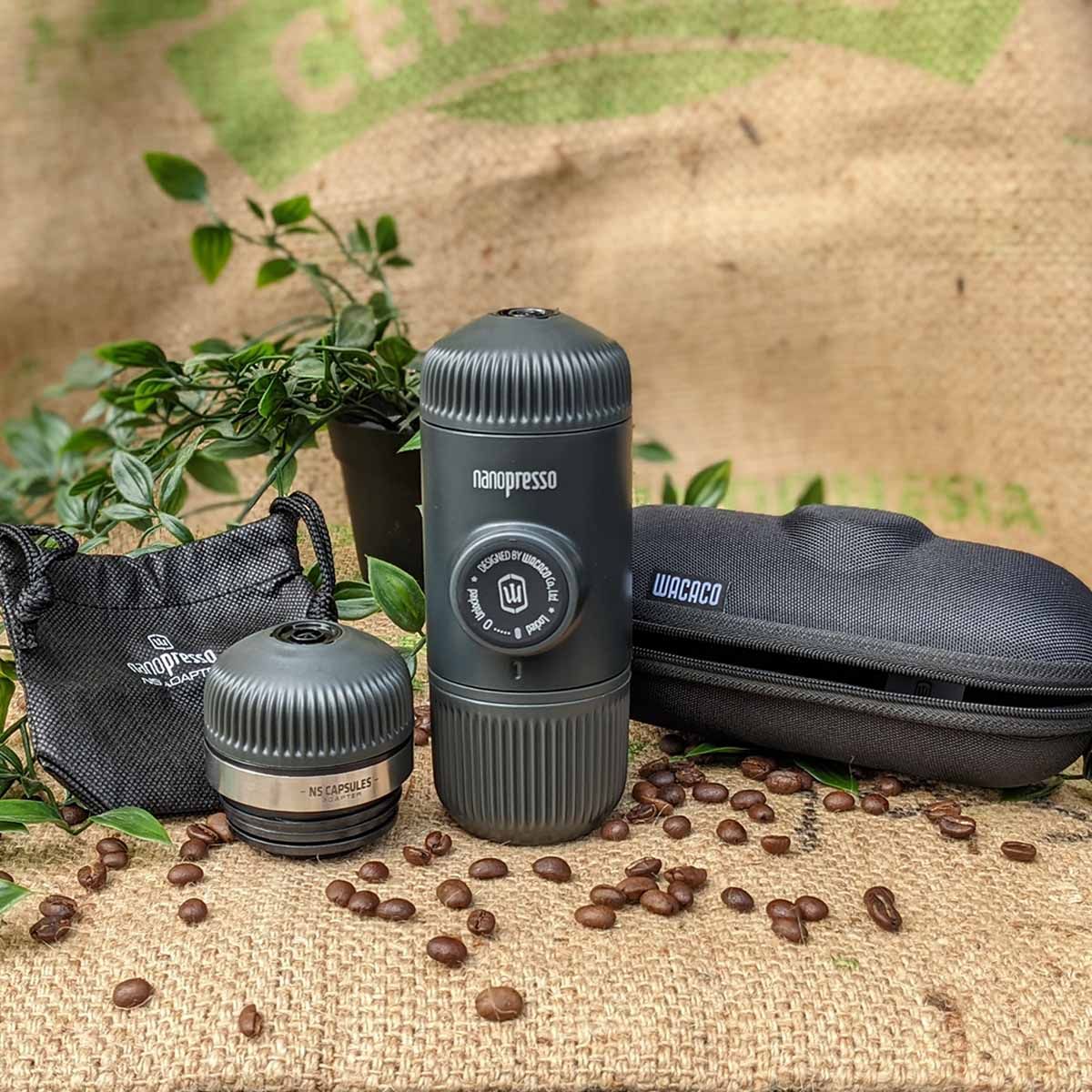  Dụng Cụ Pha Cà Phê Cắm Trại Du Lịch Cầm Tay Wacaco Nanopresso 