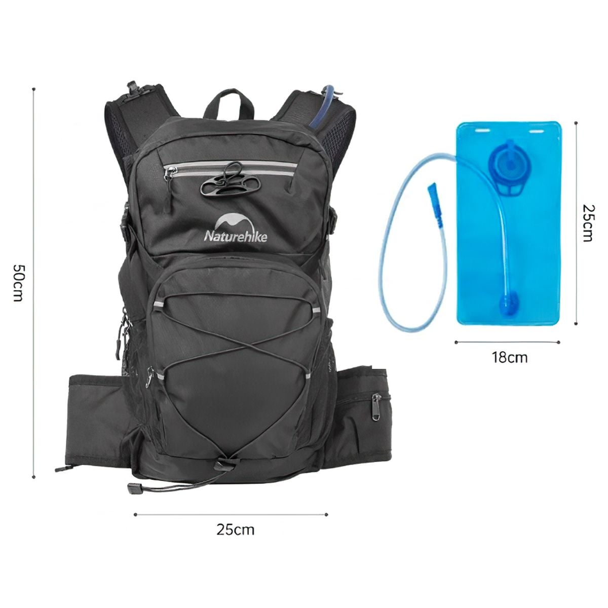  Naturehike Ba Lô Xe Đạp Thể Thao Cắm Trại CNK2300BB011 ( Kèm túi nước ) 