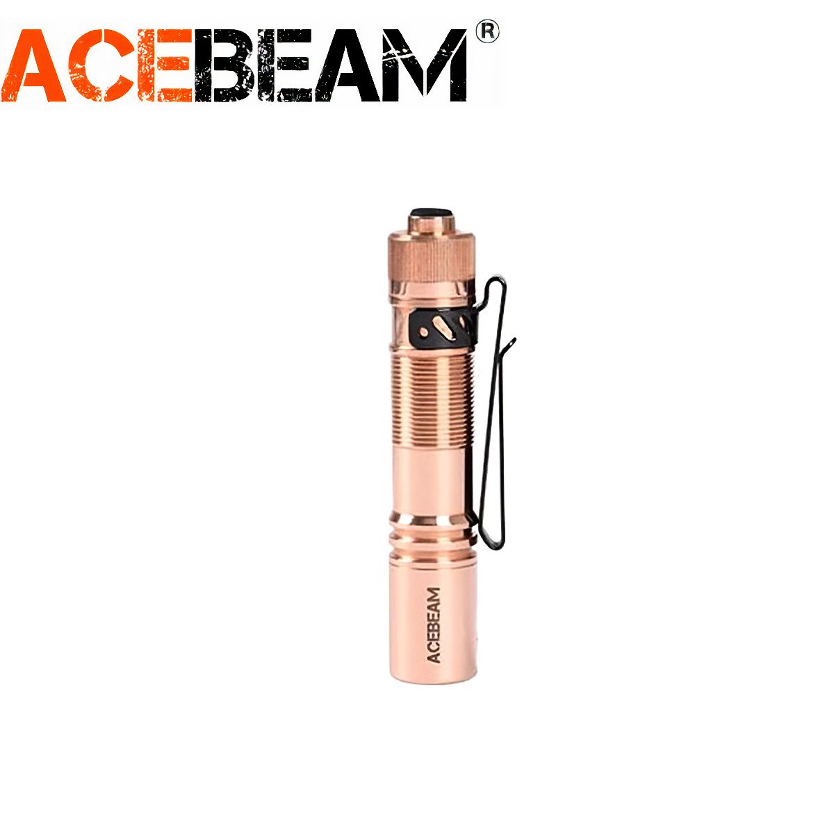  Đèn Pin Cắm Trại Du Lịch ACEBEAM POKELIT COPPER Độ Sáng 500Lm Chiếu Xa 80M Pin 14500 Độ Hoàn Màu Cao 
