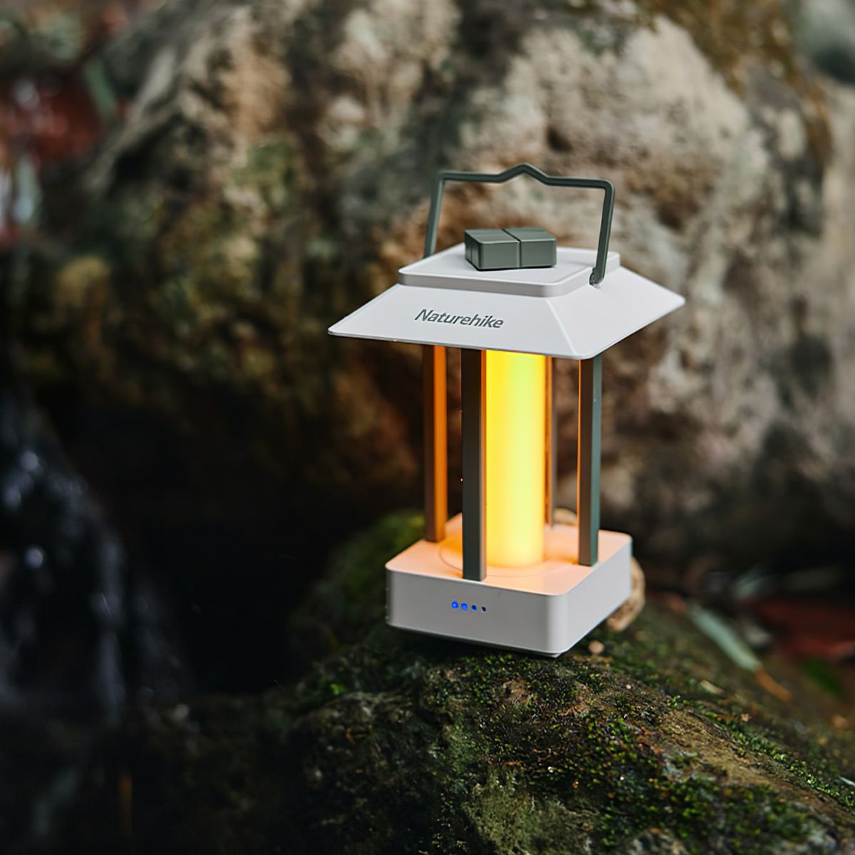  Đèn bão cắm trại treo lều Moon Pavilion Sunset Camping Light Naturehike CNH22DQ009 