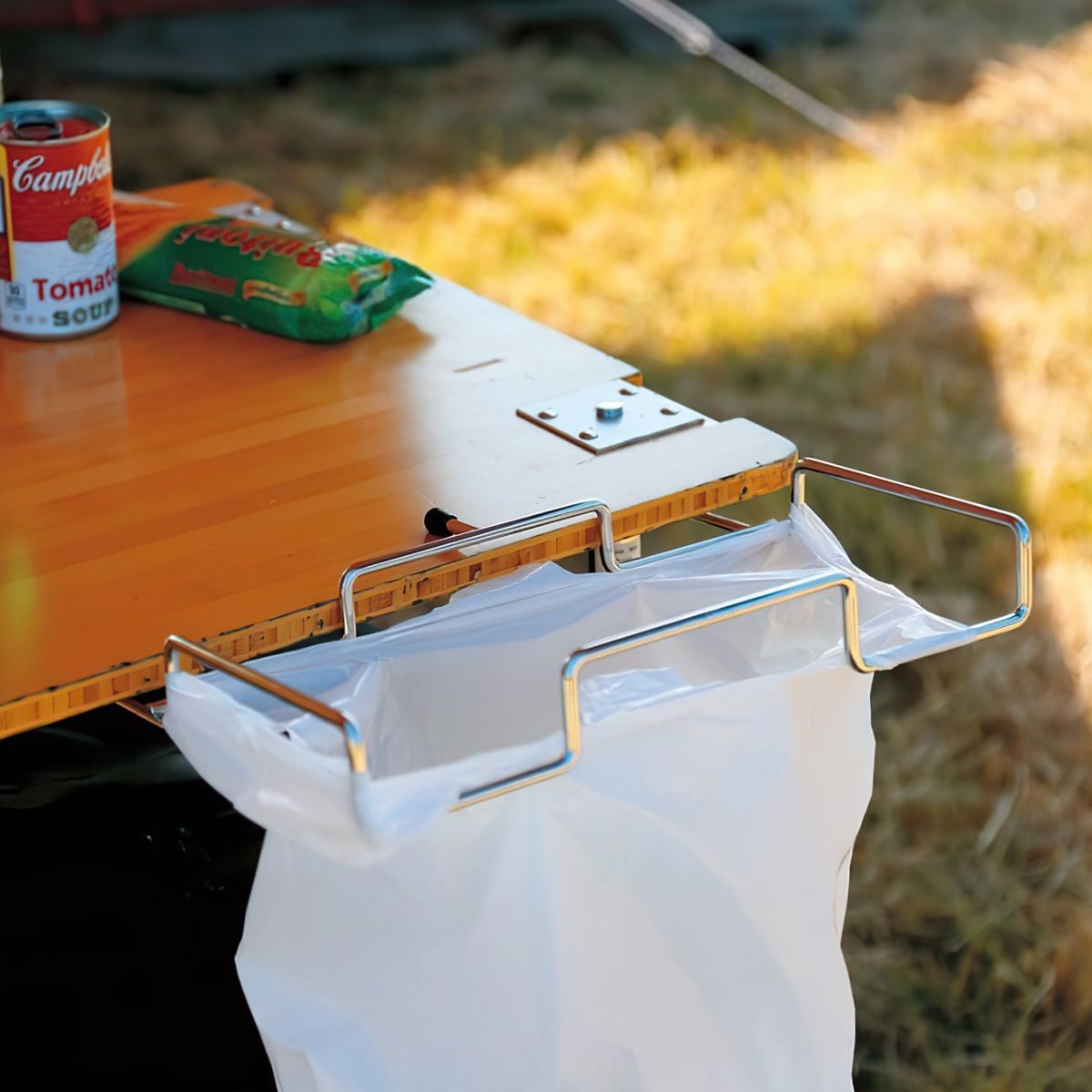  Giá Treo Kẹp Bàn Bỏ Rác Cắm Trại Du Lịch Snowpeak Garbage Frame 