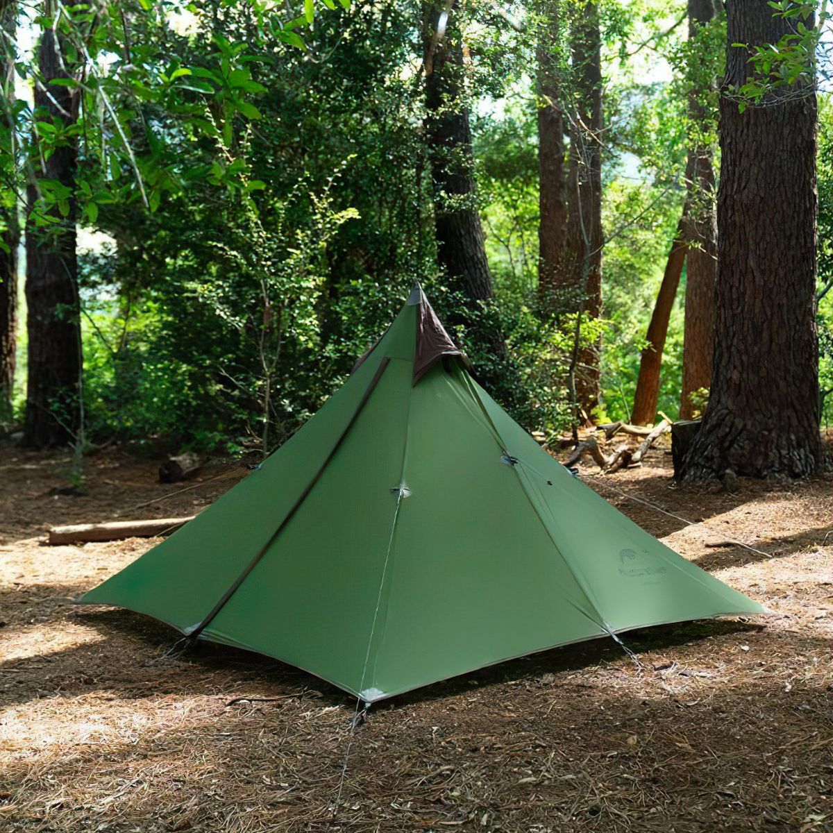  Lều Cắm Trại Chóp Bushcraft 1 Người 2 Lớp Naturehike 