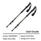  BLACKDOG Bộ 2 Gậy Leo Núi Hợp Kim Nhôm Rút Gọn - 135cm 