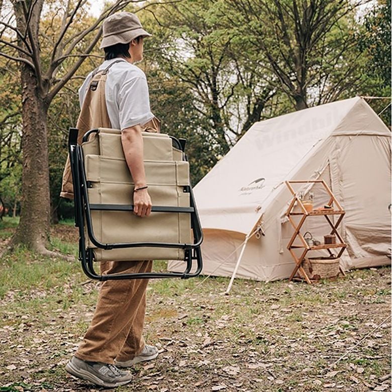  Ghế xếp - ghế bành dã ngoại gấp gọn Naturehike Adjustable Folding Chair NH21JU010 