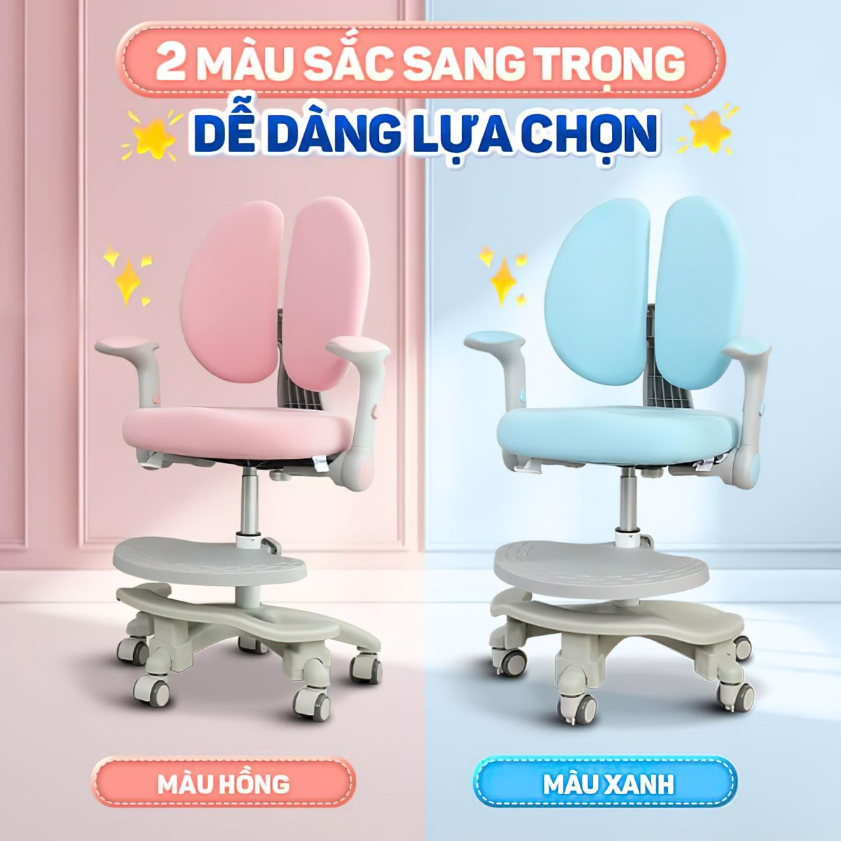  Ghế Ngồi Học Cho Bé Đúng Tư Thế Công Thái Học Chilux G18 