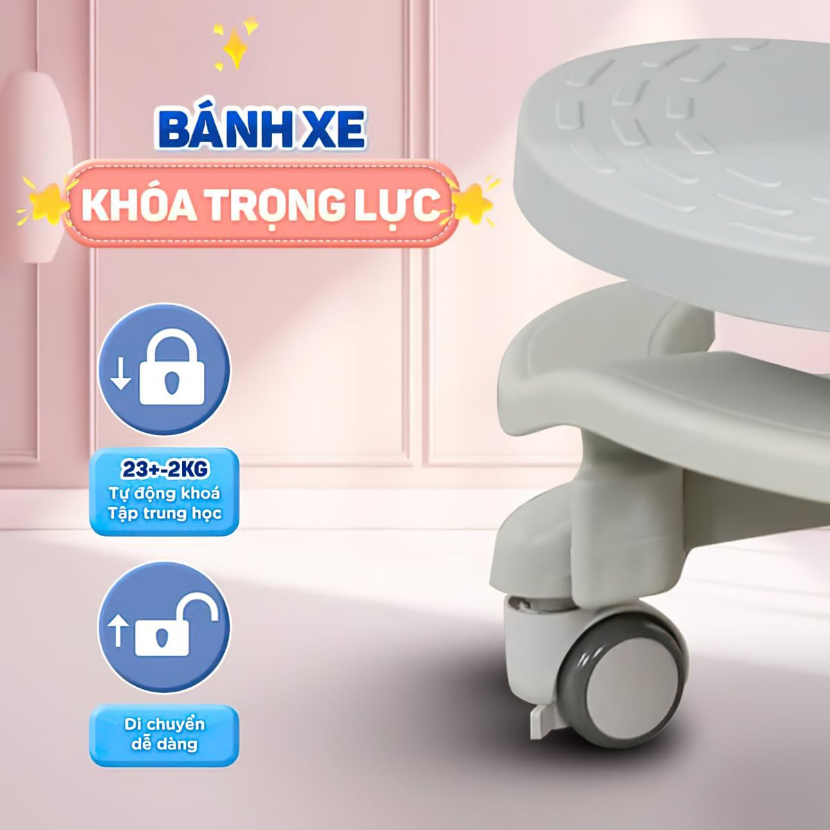  Ghế Ngồi Học Cho Bé Đúng Tư Thế Công Thái Học Chilux G18 