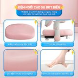  Ghế Ngồi Học Cho Bé Đúng Tư Thế Công Thái Học Chilux G18 