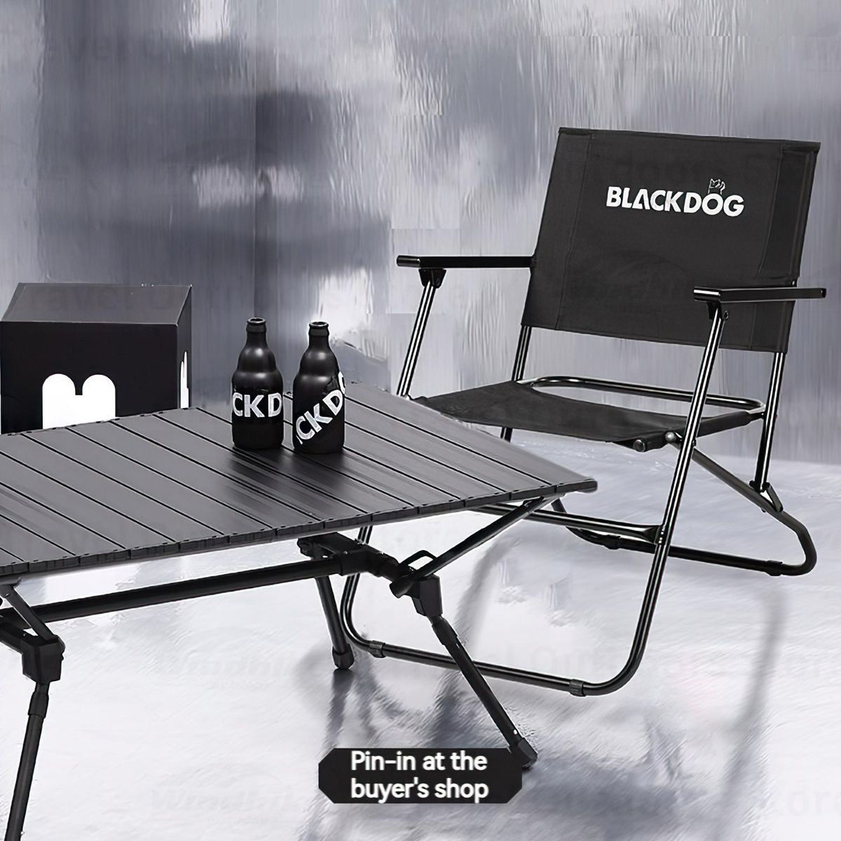  Ghế Xếp Cắm Trại Du Lịch Blackdog Folding Chair 