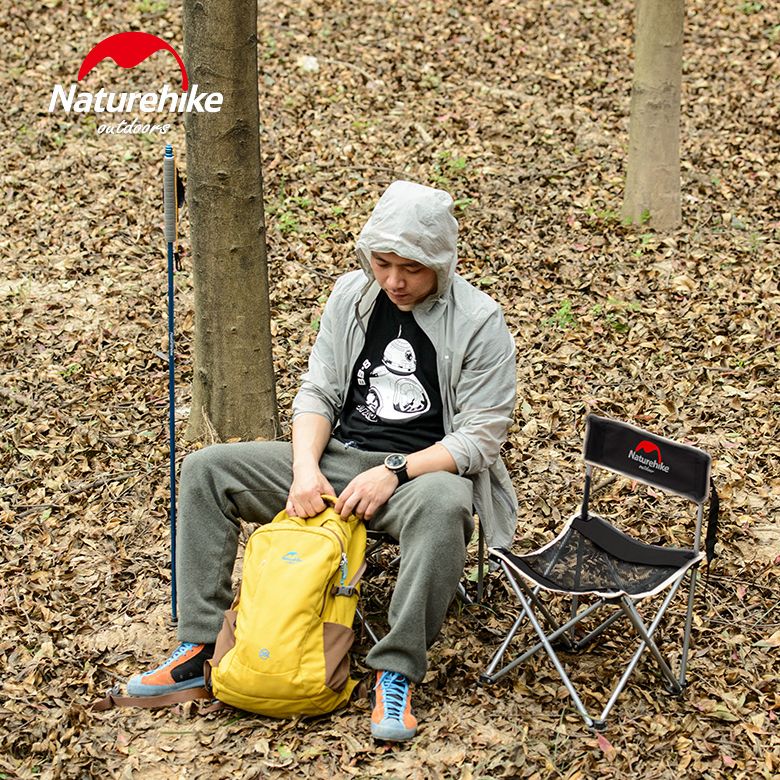  Ghế xếp cắm trại có tựa lưng Naturehike Portable Folding Chair 