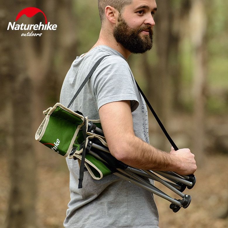 Ghế xếp cắm trại có tựa lưng Naturehike Portable Folding Chair 
