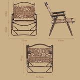  Ghế Xếp Vân Gỗ Glamping Naturehike - Con Đường Tơ Lụa Glamping 