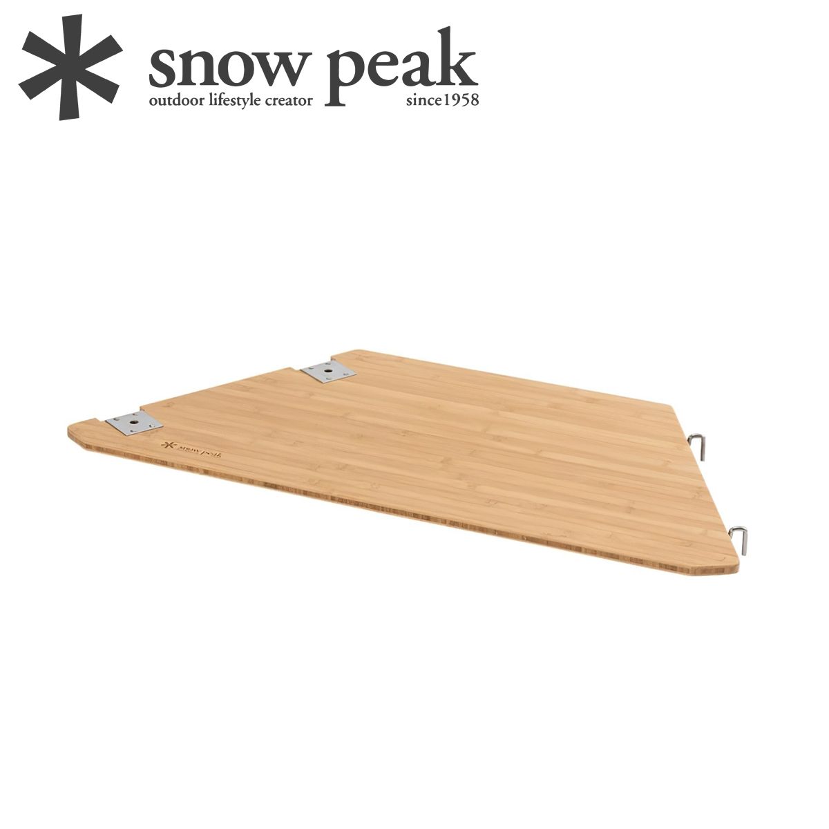  Mặt Bàn Lắp Ghép Cắm Trại Snowpeak Multi-Function Table Open L Bamboo 