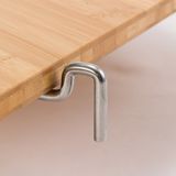  Mặt Bàn Lắp Ghép Cắm Trại Snowpeak Multi-Function Table Open L Bamboo 