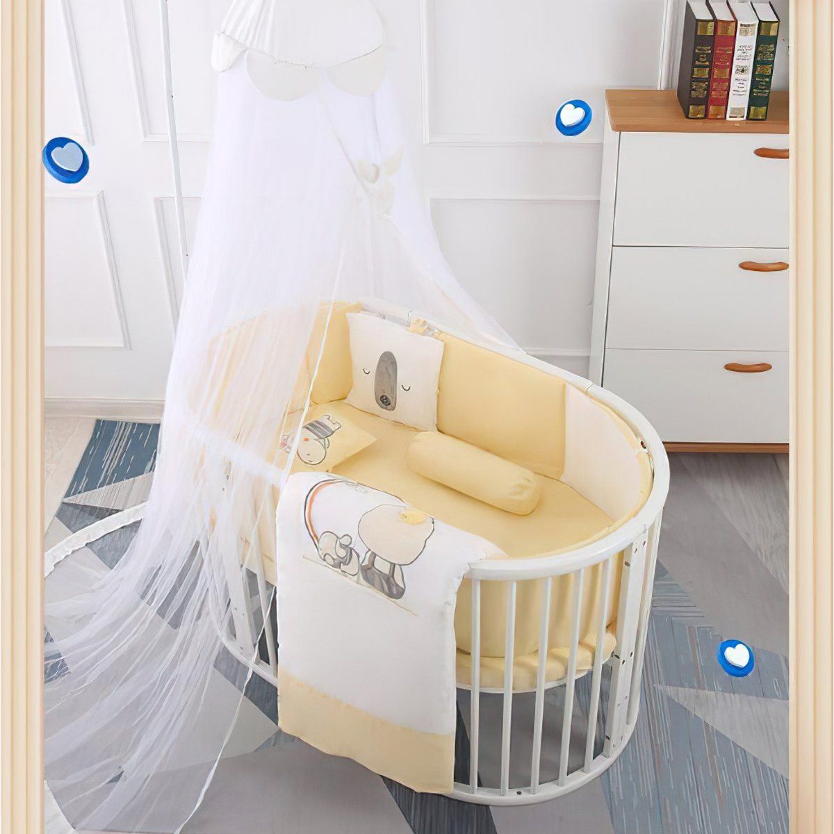  Giường Cũi Cao Cấp Đa Năng Chilux – Palace ( COMBO 1 ) 
