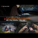  Đèn pin cắm trại FENIX E28R V2.0 nhỏ gọn sáng 1700 lumen chiếu xa 273m sạc USB C pin sạc 18650 3400mAh 