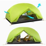  Lều Cắm Trại 2 Người Cao Cấp Naturehike Mogar Chống Nước Chống Tia UV Chống Gió 