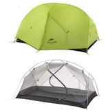  Lều Cắm Trại 2 Người Cao Cấp Naturehike Mogar Chống Nước Chống Tia UV Chống Gió 