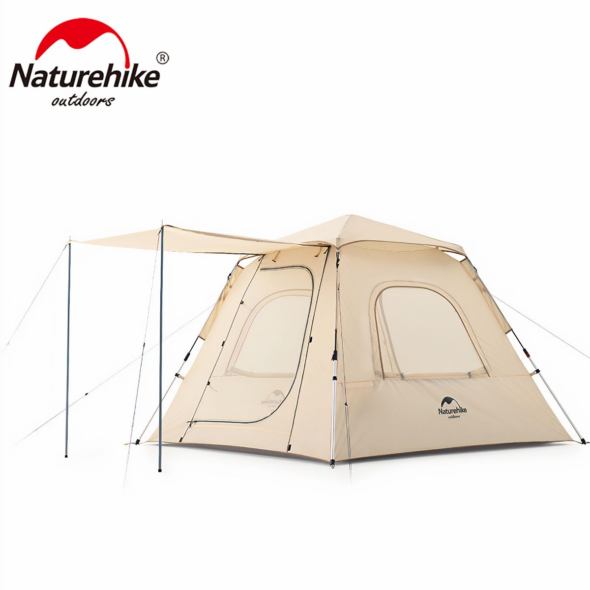  Lều Cắm Trại 3 Người Tự Bung Naturehike UPF 50+ Ango pop up tent for 3 man Automatic 
