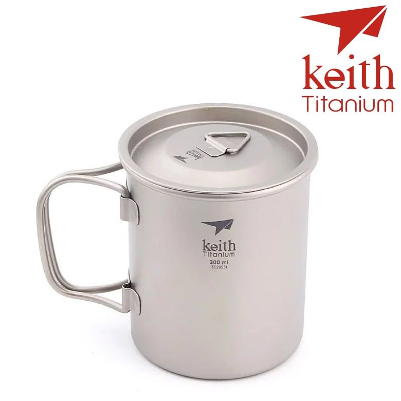  Ca titanium 1 lớp có tay cầm (300ml) 