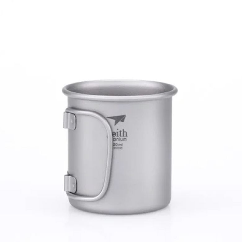  Ca titanium 1 lớp có tay cầm (220ml) 