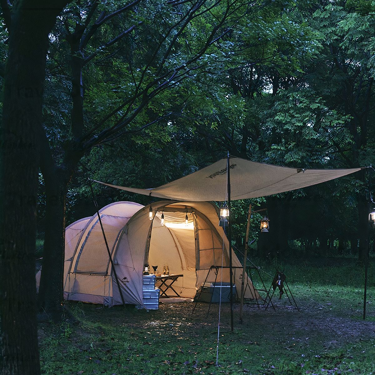  Lều Cắm Trại Thiết Kế Dạng Hầm Lều Glamping Naturehike 