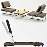  Ghế Cắm Trại Du Lịch Snowpeak Campfield Futon Starter Set 