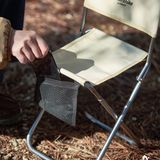  Ghế Xếp Cắm Trại Inox Có Lưng Tựa, Gấp Gọn Siêu Nhẹ 