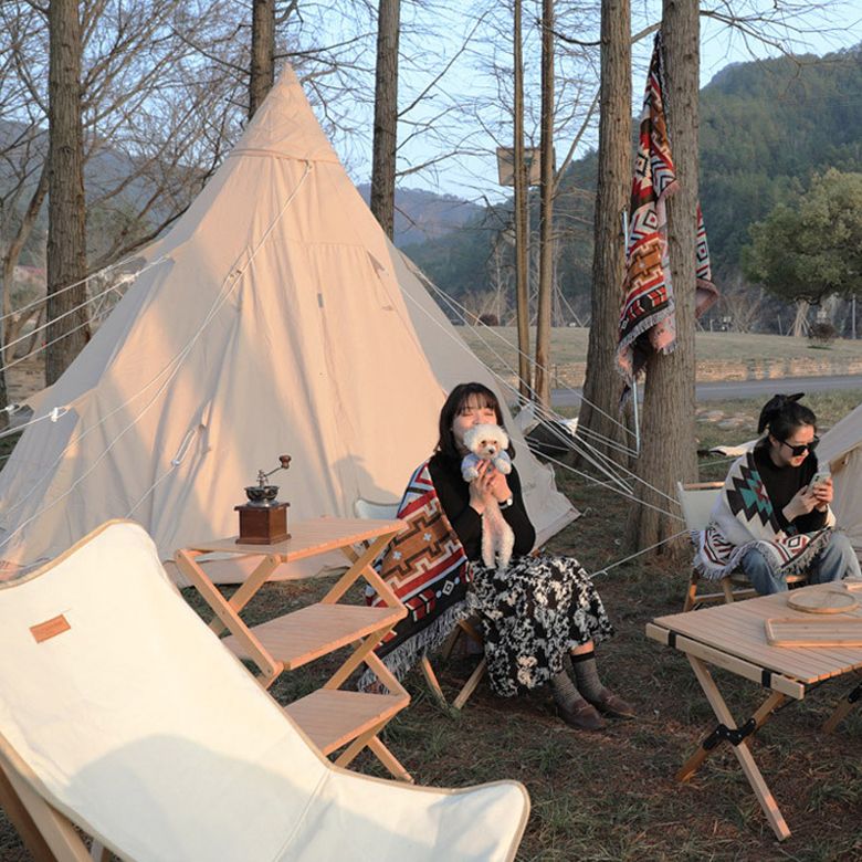  Lều Cắm Trại Glamping 4 Người Naturehike NH20ZP004 