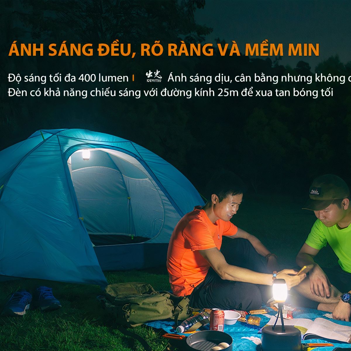  Đèn Pin Cắm Trại FENIX CL26R Độ Sáng 400 Lumen 
