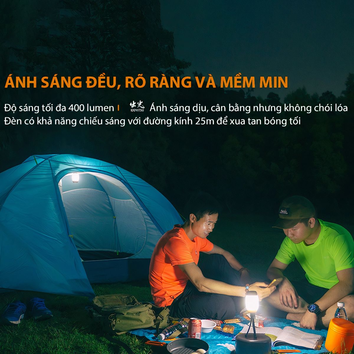  Đèn Pin Cắm Trại FENIX CL26R Độ Sáng 400 Lumen 