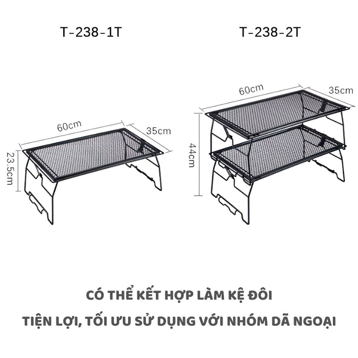  Kệ Để Đồ Cắm Trại Campingmoon T-238 