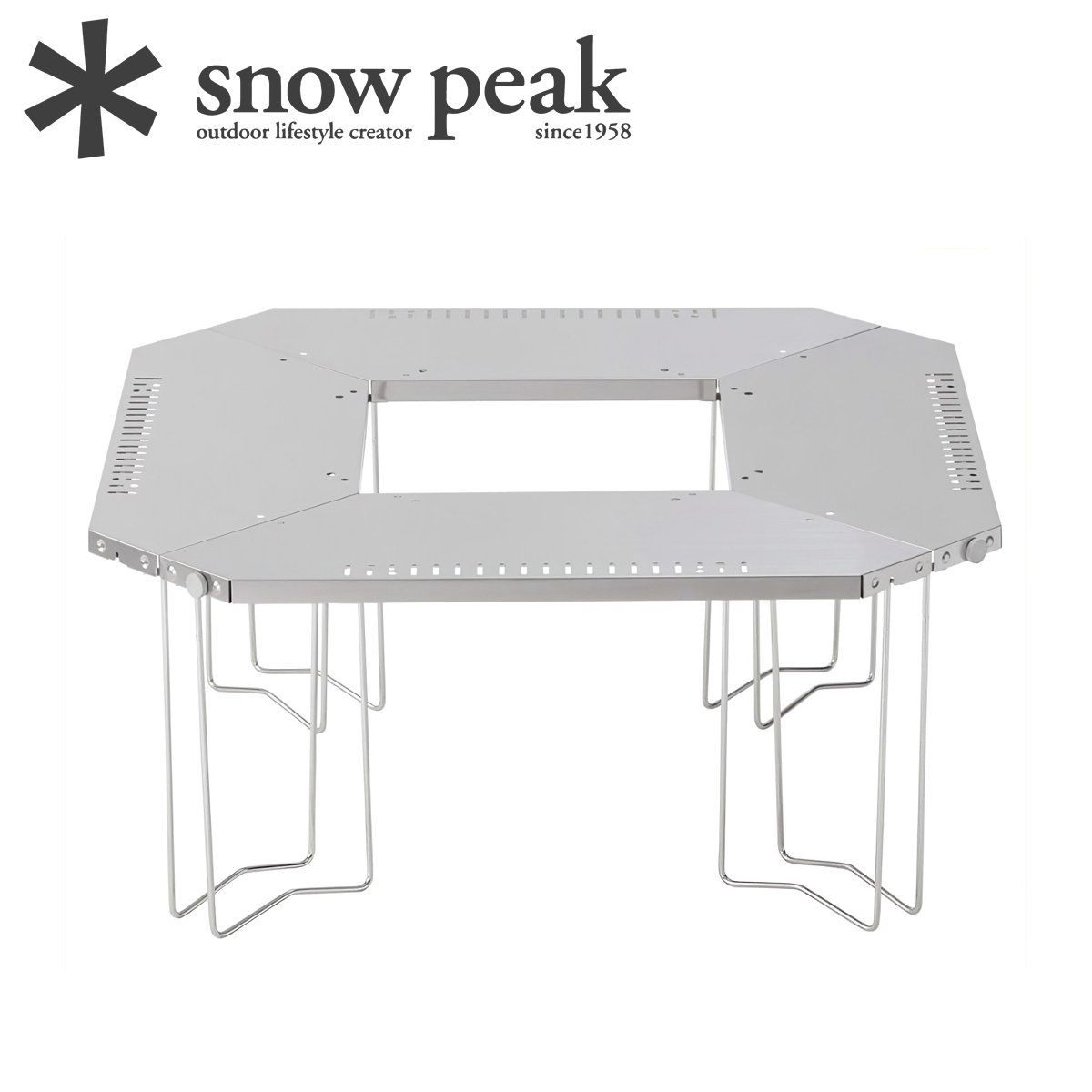  Khung Bàn Lắp Ghép Cắm Trại Du Lịch Snowpeak Jikaro Table 