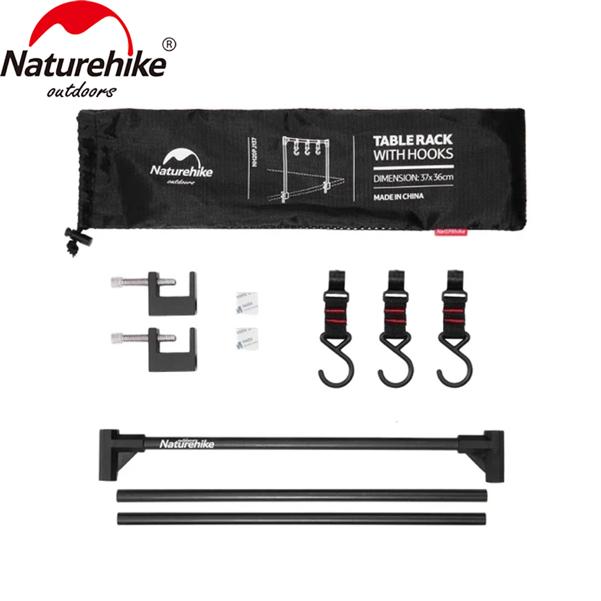  KHUNG TREO ĐỒ DÃ NGOẠI GẮN BÀN NATUREHIKE 