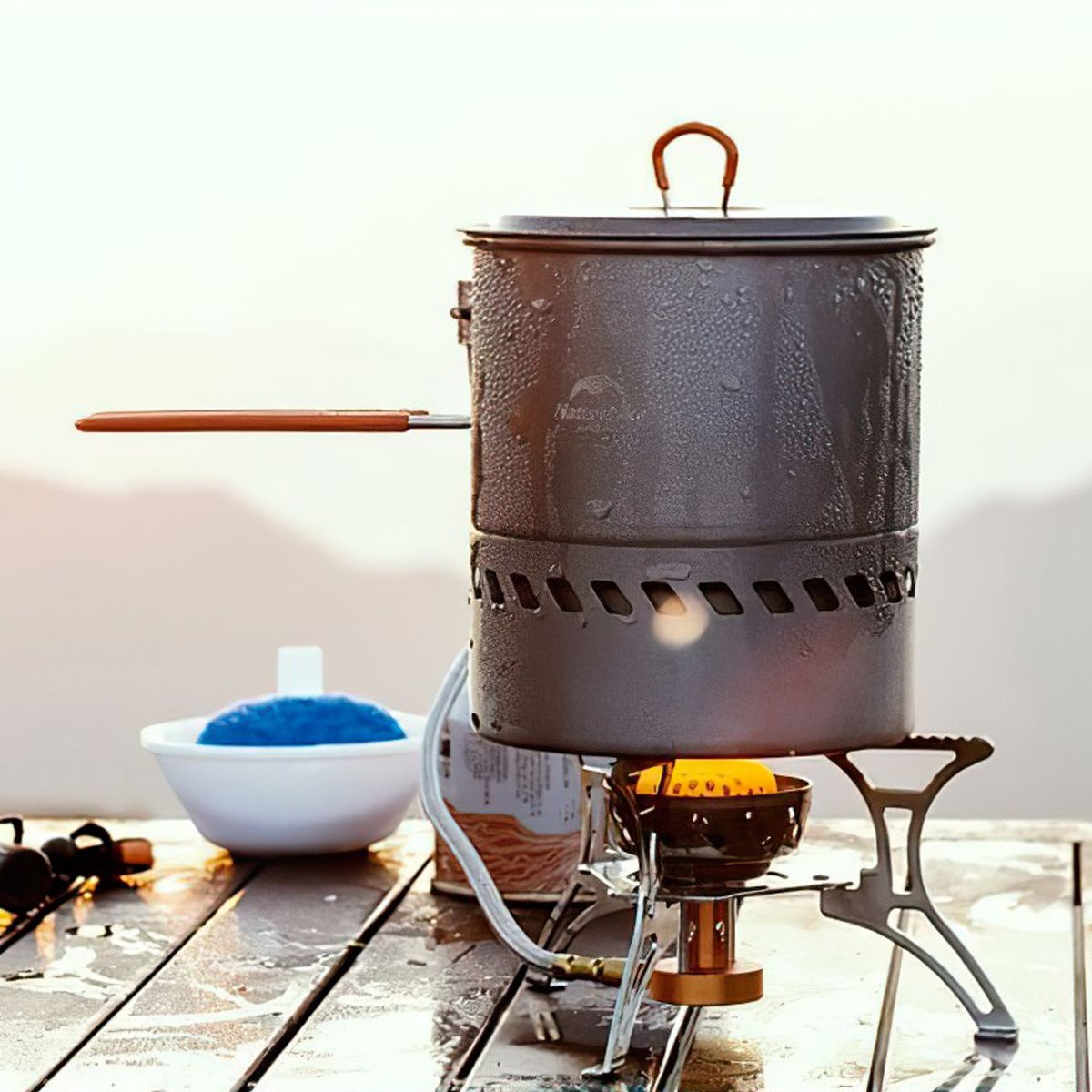  Nồi Nấu Cắm Trại Tiết Kiệm Nhiên Liệu Naturehike Camping Energy Saving Pot 