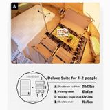 Lều Cắm Trại 8 người Glamping Naturehike Brighten 