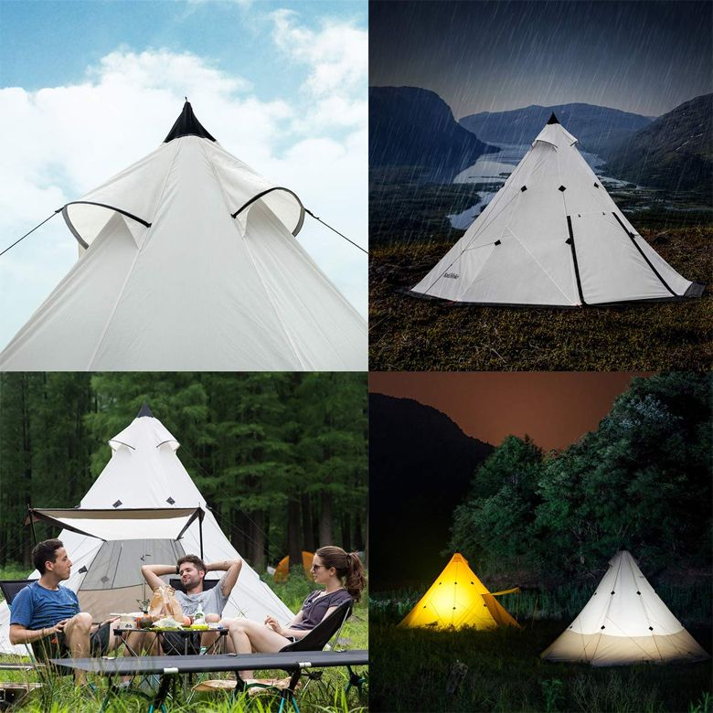  Lều Cắm Trại 8 Người Naturehike Pyramid Tent 