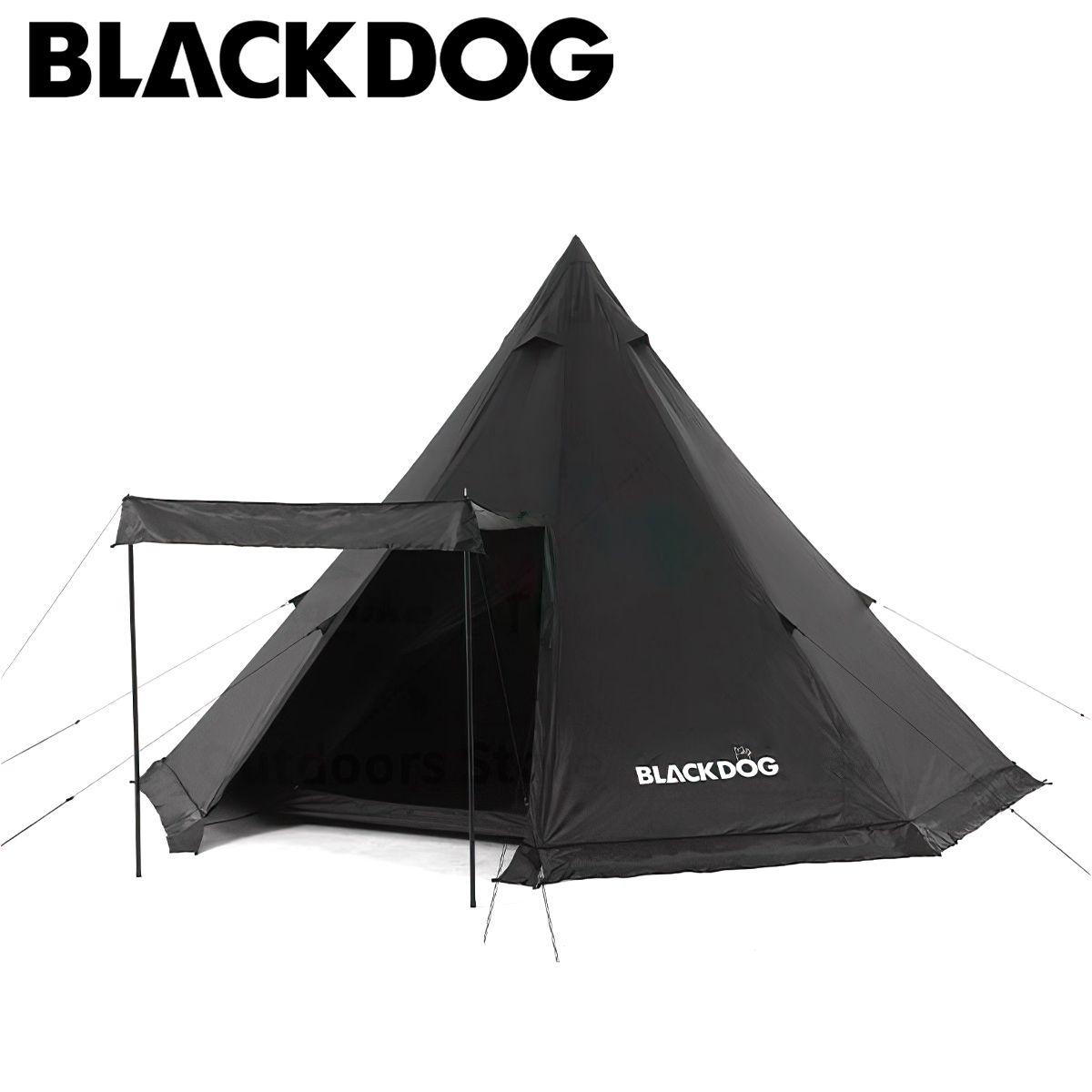  Lều Cắm Trại Du Lịch Blackdog Large Pyramid Tent 
