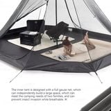  Lều Cắm Trại Du Lịch Blackdog Large Pyramid Tent 