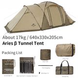  Hầm Lều Trung Tâm Cắm Trại Dành Cho 4 Người Glamping Naturehike 