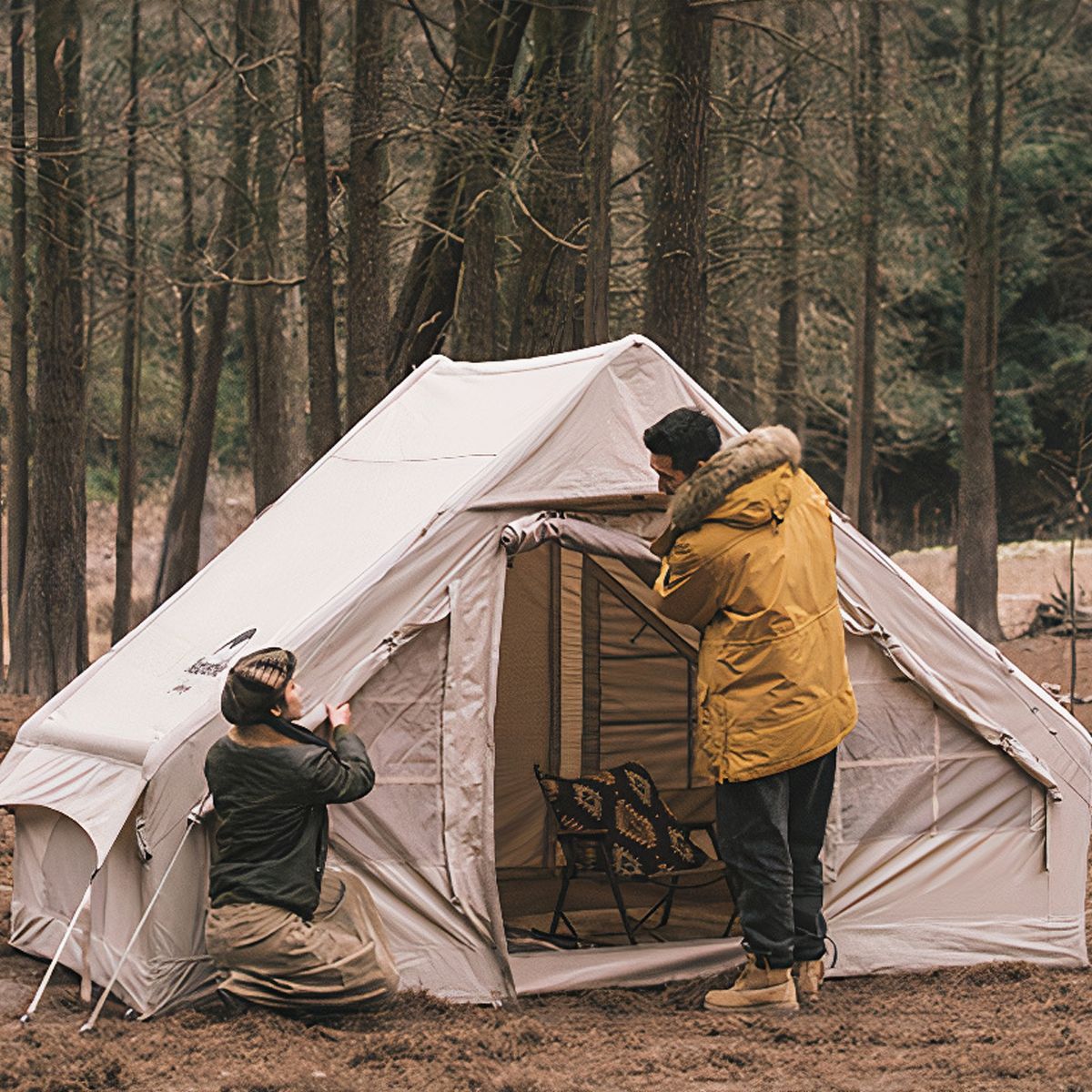  Lều Cắm Trại Mông Cổ Dành Cho 2 – 4 Người Glamping Naturehike 