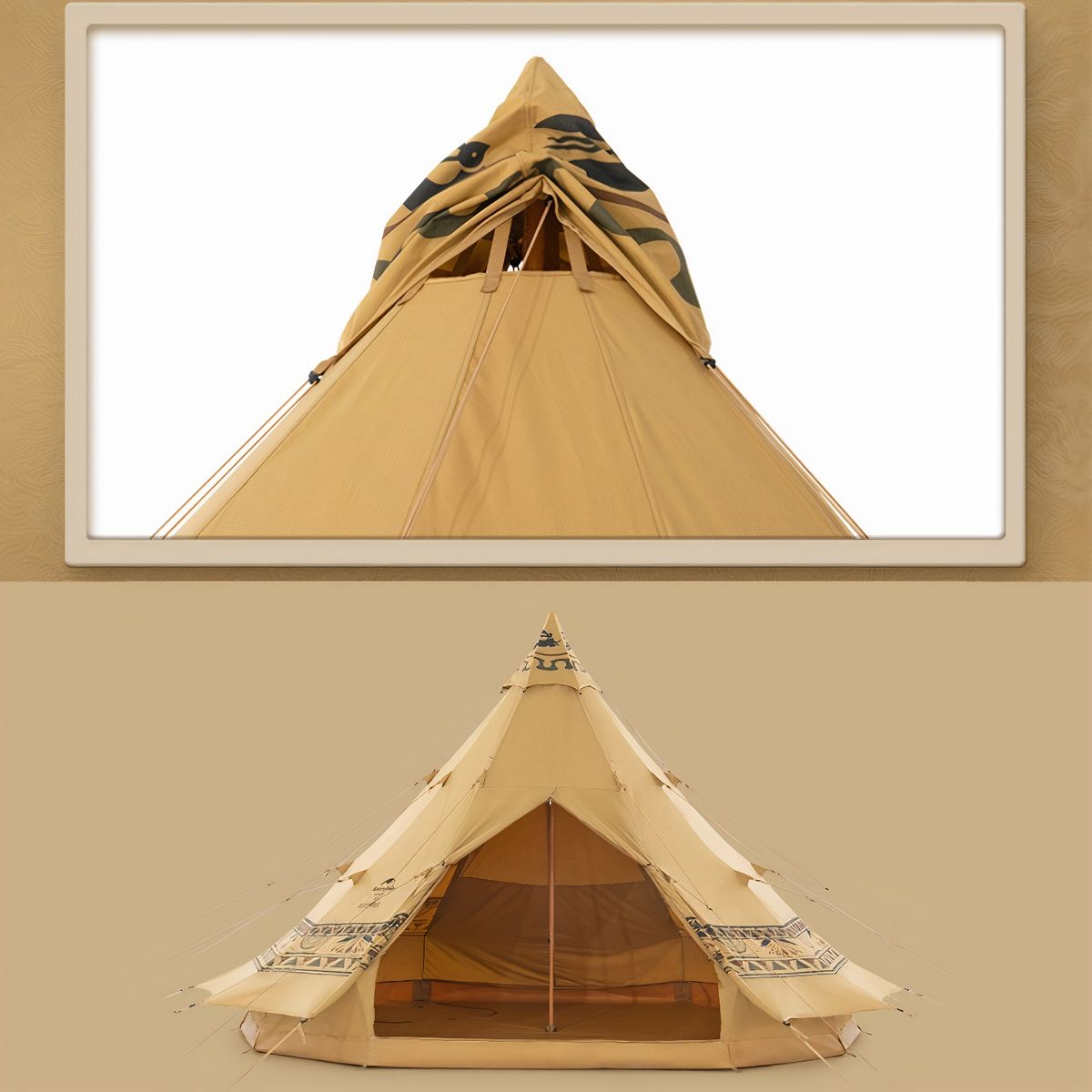  Lều Cắm Trại Mông Cổ Glamping – Bộ Sưu Tập Con Đường Tơ Lụa Naturehike 