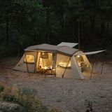  Lều Trung Tâm Cắm Trại Glamping Cho 2 – 3 Người Cloud vessel fast tunnel tent Naturehike 