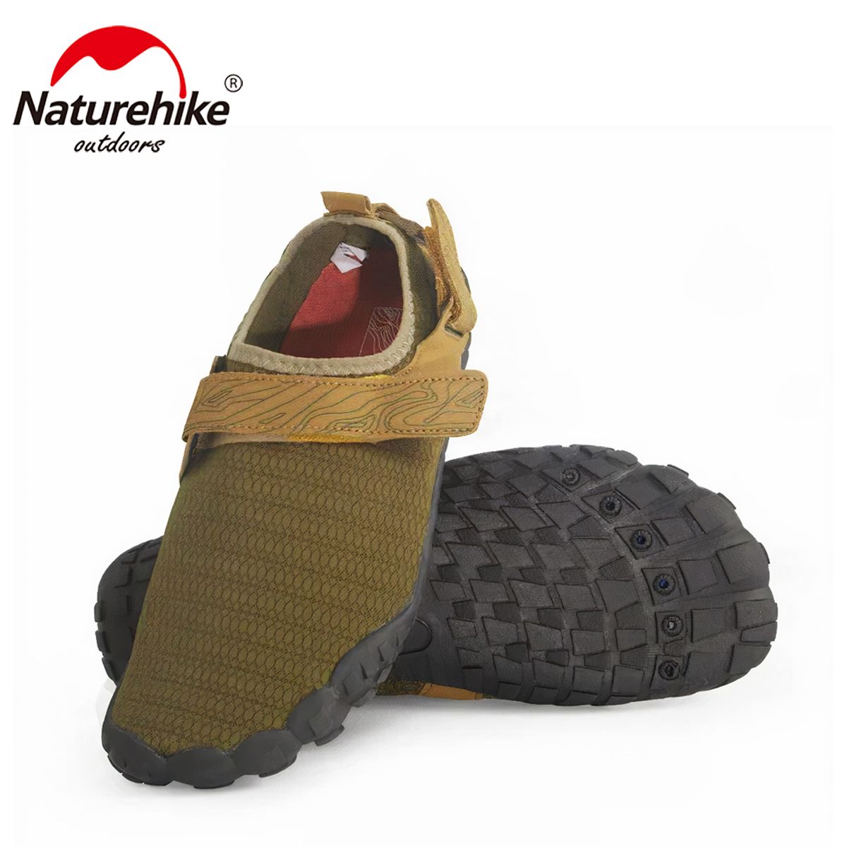  Giày Đi Biển, Lội Nước Đế Silicone Chống Trơn Trượt Thoáng Khí Bảo Vệ Chân NatureHike 