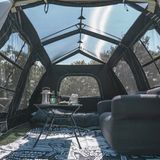  Lều Cắm Trại Du Lịch Blackdog One Bedrooms & One Living Room Automatic Roof Tent 