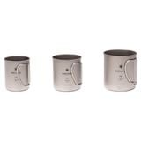  Ly Titan Siêu Bền Và Siêu Nhẹ Cắm Trại Du Lịch Snowpeak Titanium Single Wall Cup 220ml – 450ml 