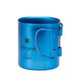 Ly Titan Siêu Bền Và Siêu Nhẹ Cắm Trại Du Lịch Snowpeak Titanium Double Wall Colored Cup 450ml 