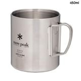  Ly Cách Nhiệt 2 Lớp Cắm Trại Du Lịch Snowpeak Stainless Vacuum-Insulated Mug In 300ml - 450Ml 